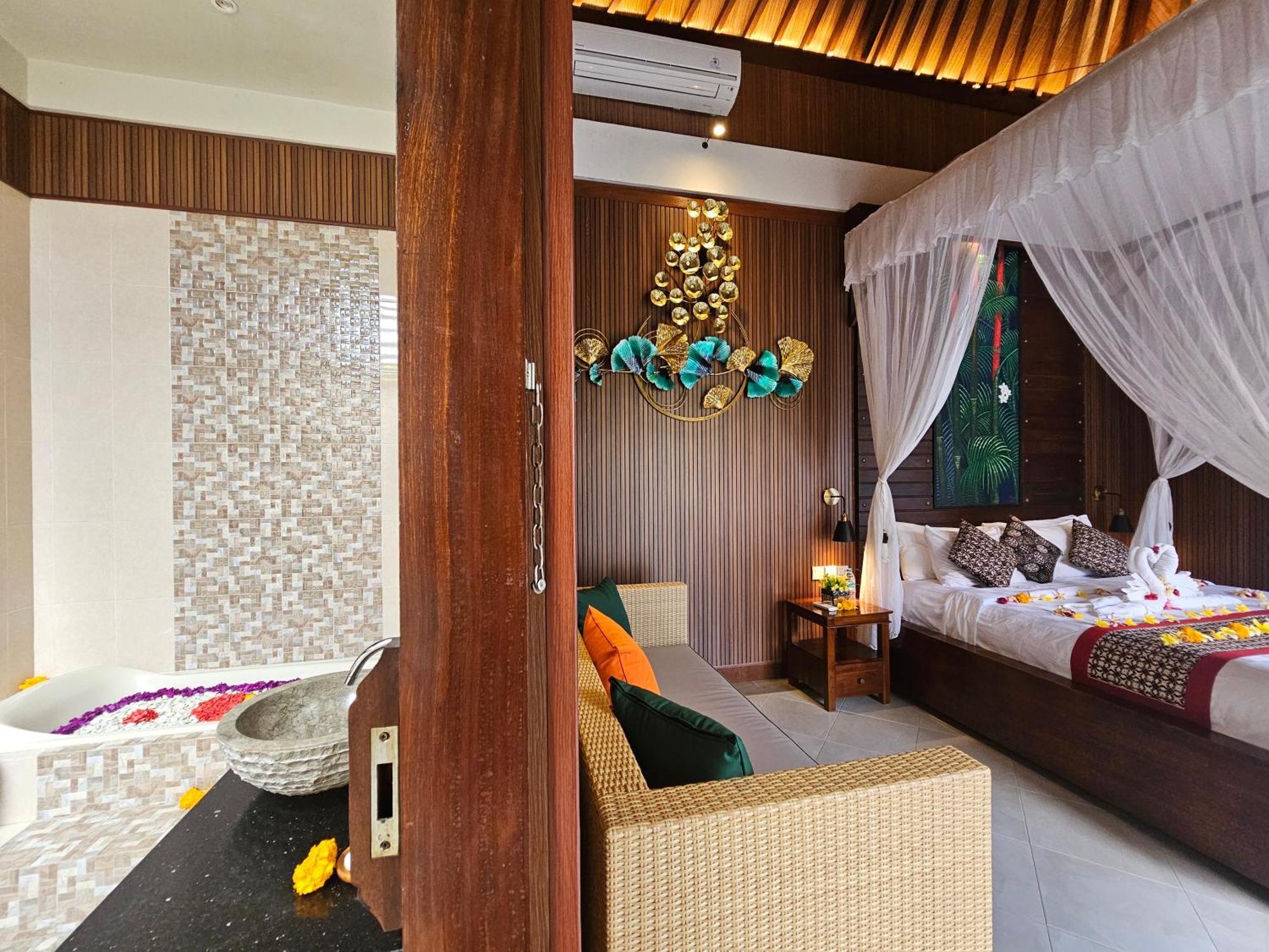 Ubud In Paradise The Honeymoon Private Villa In Ubud-Bali Убуд Экстерьер фото